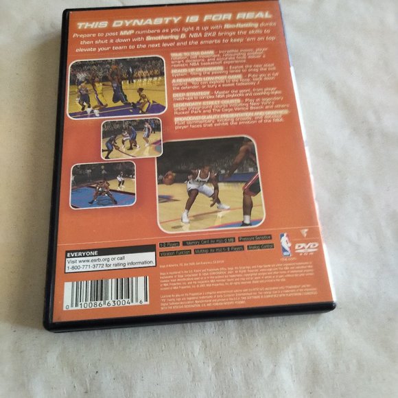PS2- NBA 2K2- with Insert-Like New! - Picture 2 of 3